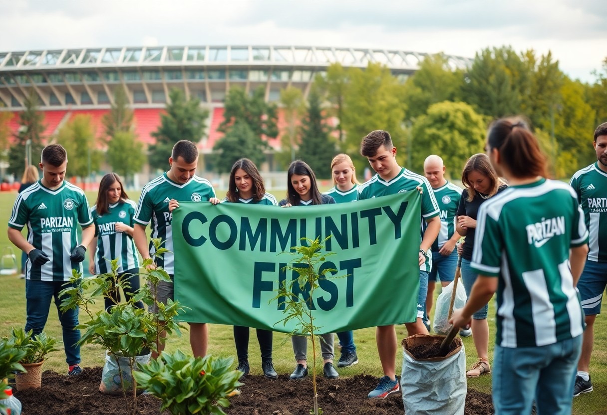 Dobrotvorne Akcije I Društveni Angažman Navijača Partizana