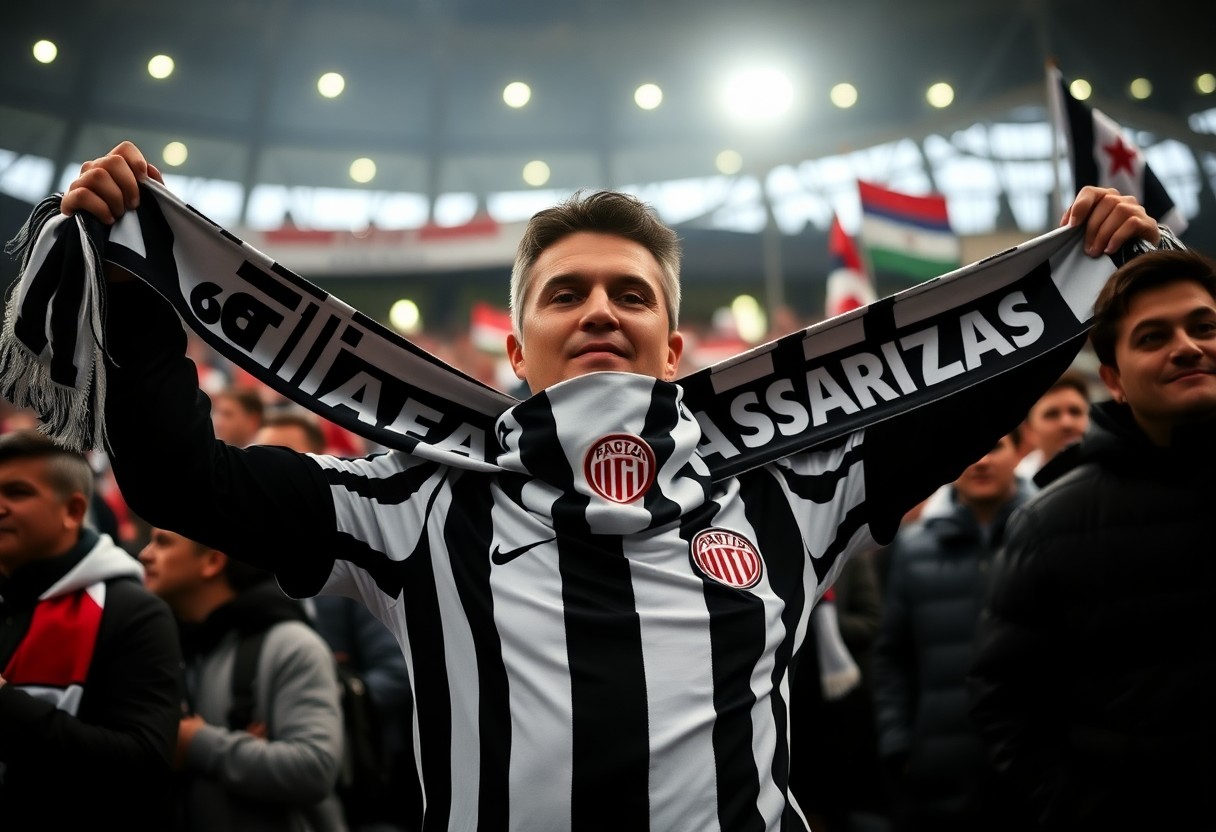 Verna Armija Crno-belih: Portret Tipičnog Navijača Partizana